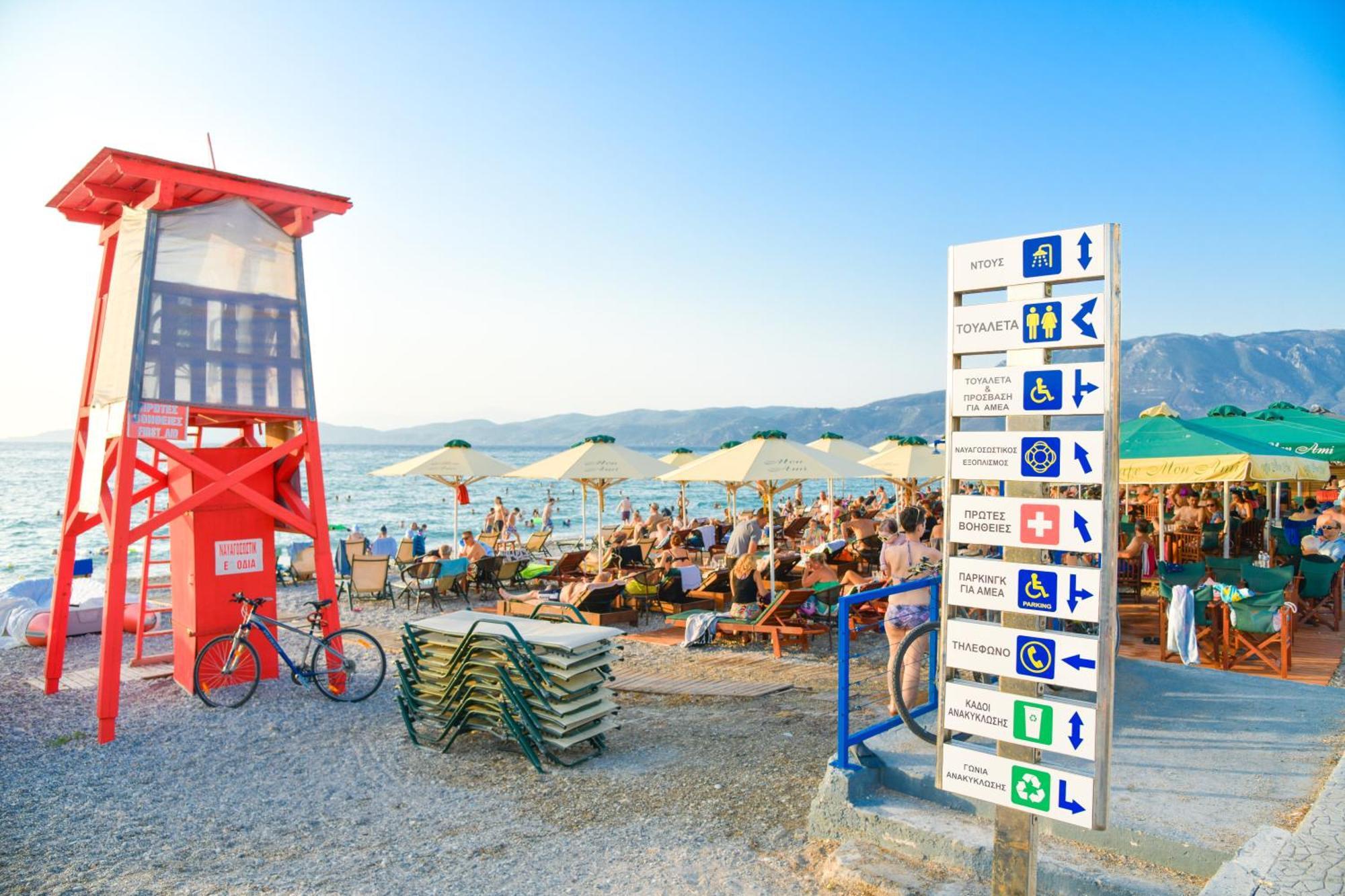 Beach Blue Villa Corinth Екстериор снимка